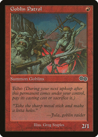 Goblin Patrol [Urza's Saga] | Jack's On Queen