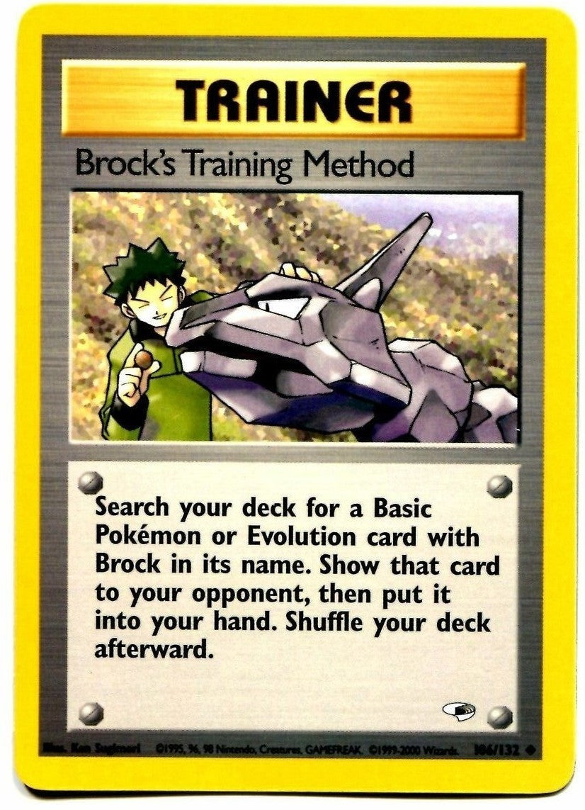 Brock's Training Method (106/132) [Gym Heroes Unlimited] | Jack's On Queen