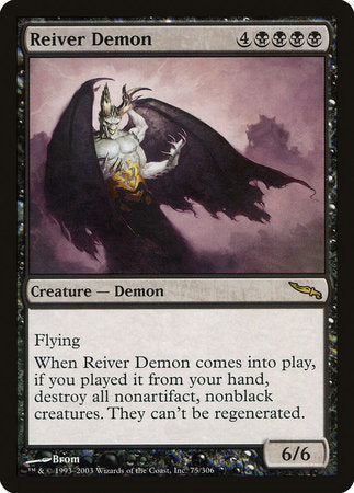 Reiver Demon [Mirrodin] | Jack's On Queen