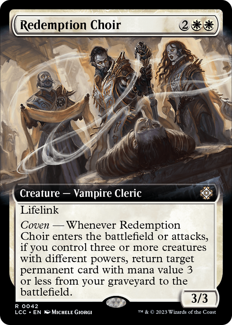 Redemption Choir (Extended Art) [The Lost Caverns of Ixalan Commander] | Jack's On Queen
