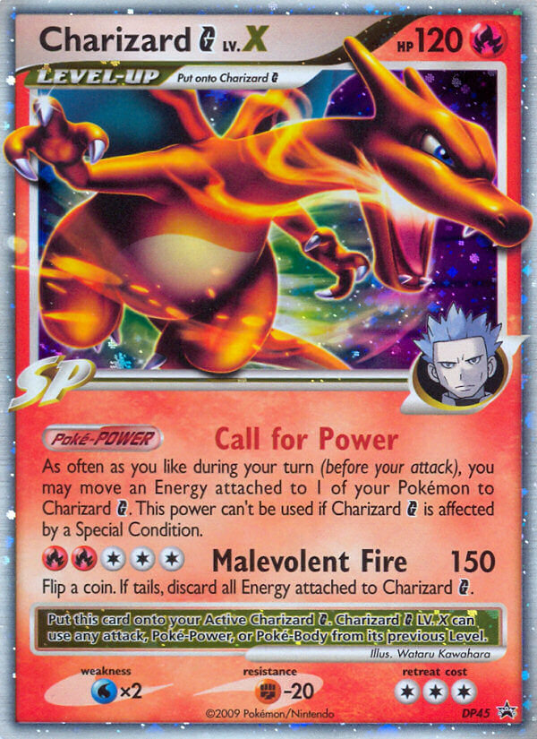 Charizard G LV.X (DP45) [Diamond & Pearl: Black Star Promos] | Jack's On Queen