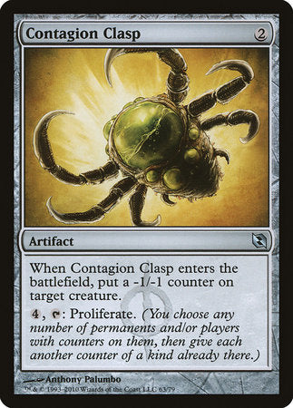 Contagion Clasp [Duel Decks: Elspeth vs. Tezzeret] | Jack's On Queen