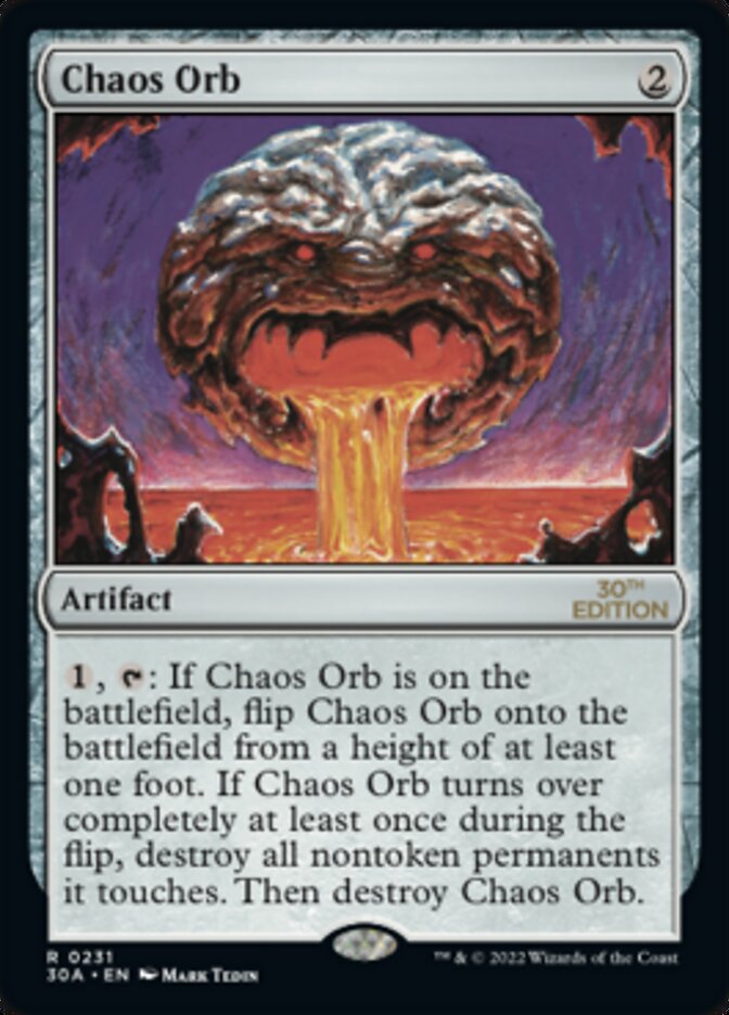 Chaos Orb [30th Anniversary Edition] | Jack's On Queen