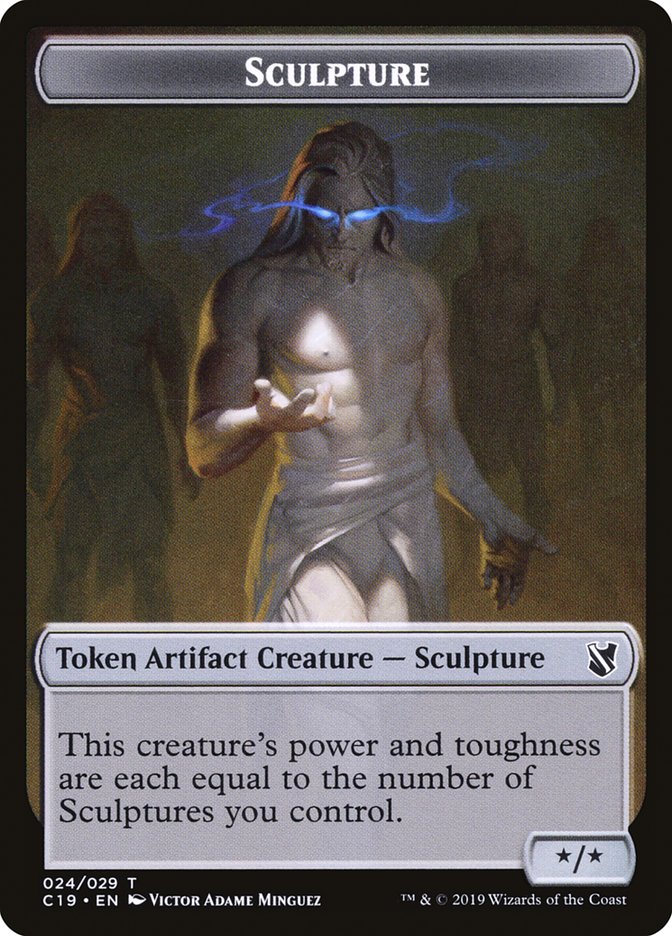 Sculpture [Commander 2019 Tokens] | Jack's On Queen