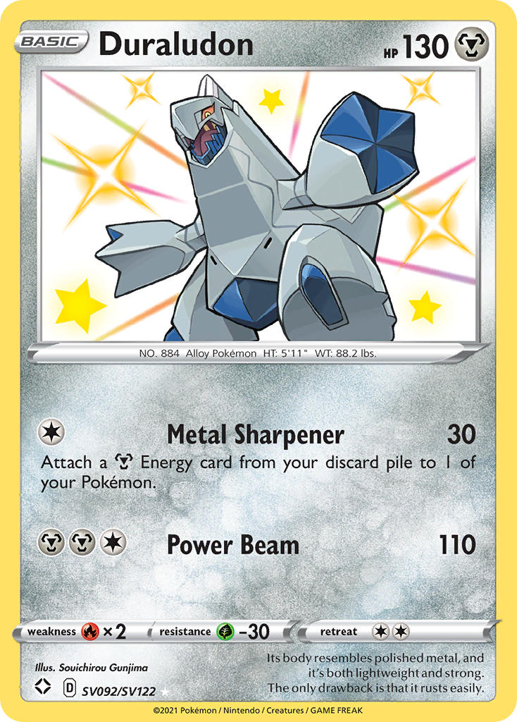 Duraludon (SV092/SV122) [Sword & Shield: Shining Fates] | Jack's On Queen