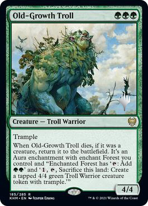 Old-Growth Troll [Kaldheim Promo Pack] | Jack's On Queen