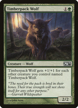 Timberpack Wolf [Magic 2013] | Jack's On Queen