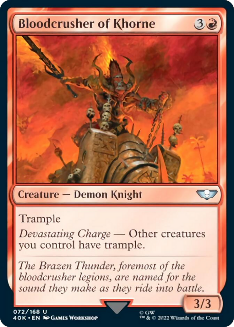 Bloodcrusher of Khorne [Universes Beyond: Warhammer 40,000] | Jack's On Queen