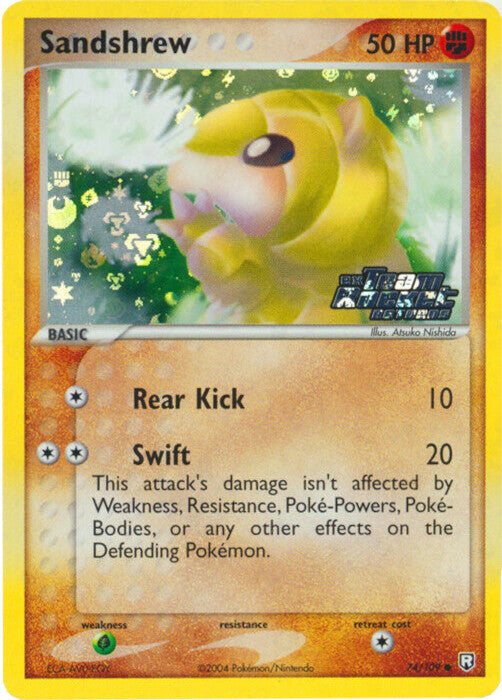 Sandshrew (74/109) (Stamped) [EX: Team Rocket Returns] | Jack's On Queen