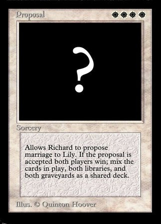 Proposal [Celebration Cards] | Jack's On Queen