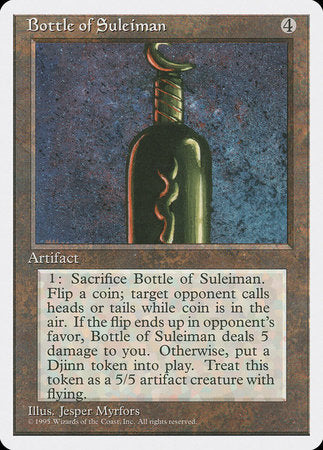 Bottle of Suleiman [Fourth Edition] | Jack's On Queen