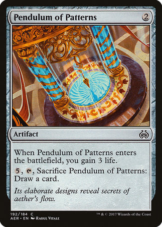 Pendulum of Patterns [Aether Revolt] | Jack's On Queen