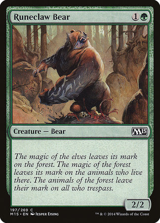 Runeclaw Bear [Magic 2015] | Jack's On Queen