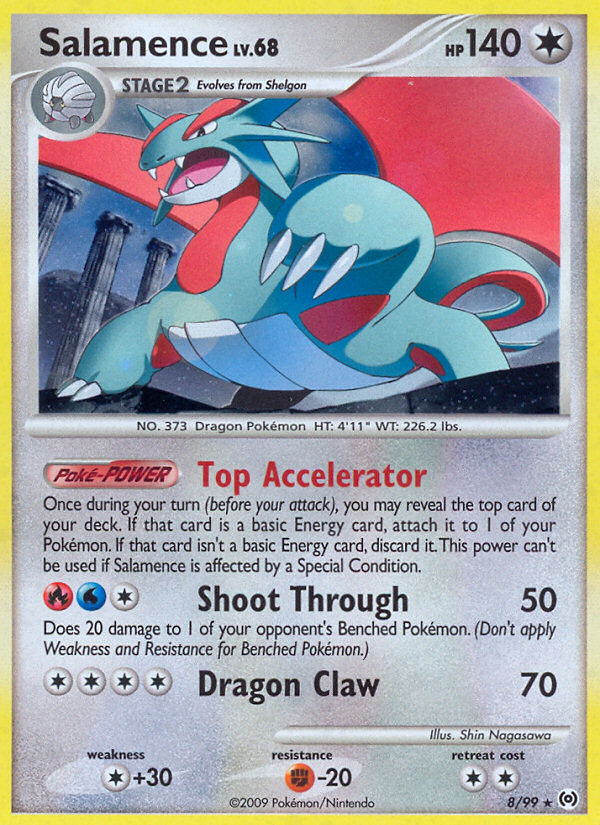 Salamence (8/99) [Platinum: Arceus] | Jack's On Queen