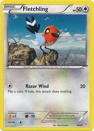 Fletchling (19/30) [XY: Trainer Kit - Sylveon] | Jack's On Queen