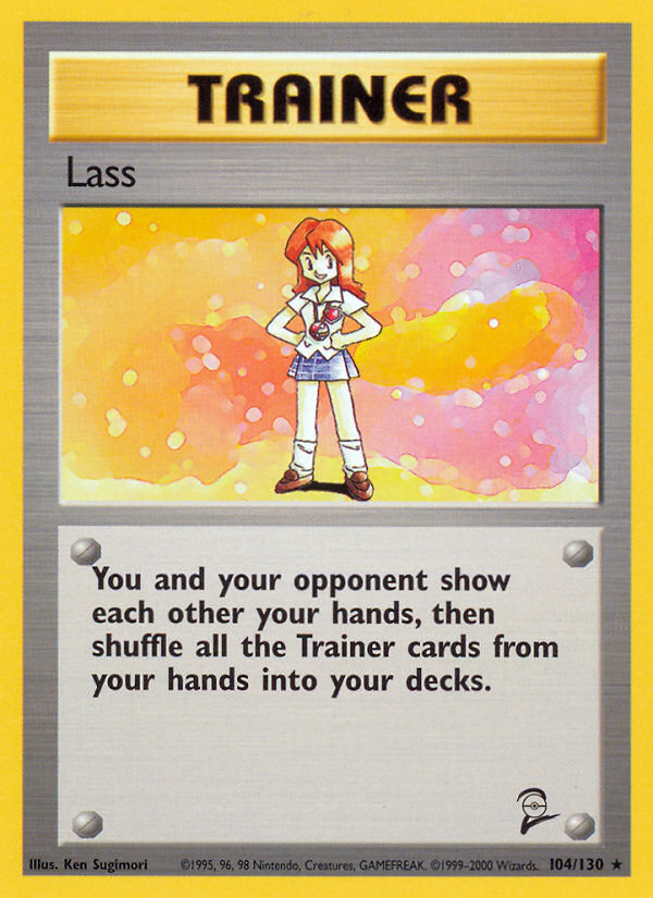 Lass (104/130) [Base Set 2] | Jack's On Queen