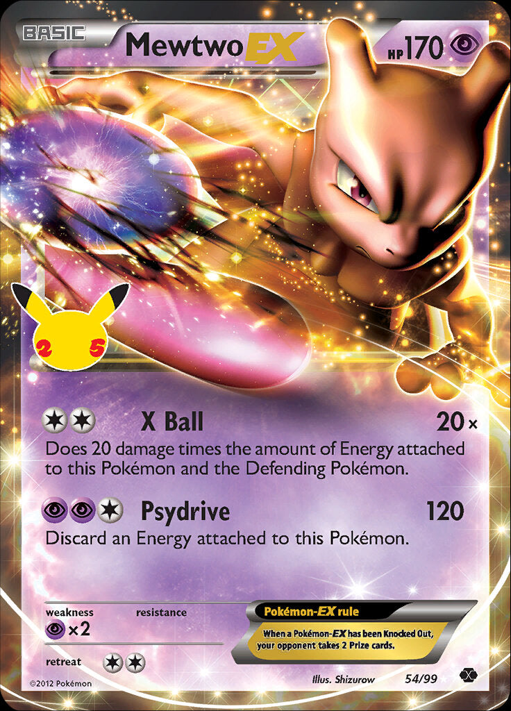 Mewtwo EX (54/99) [Celebrations: 25th Anniversary - Classic Collection] | Jack's On Queen