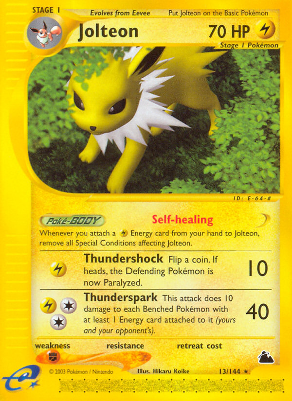 Jolteon (13/144) [Skyridge] | Jack's On Queen
