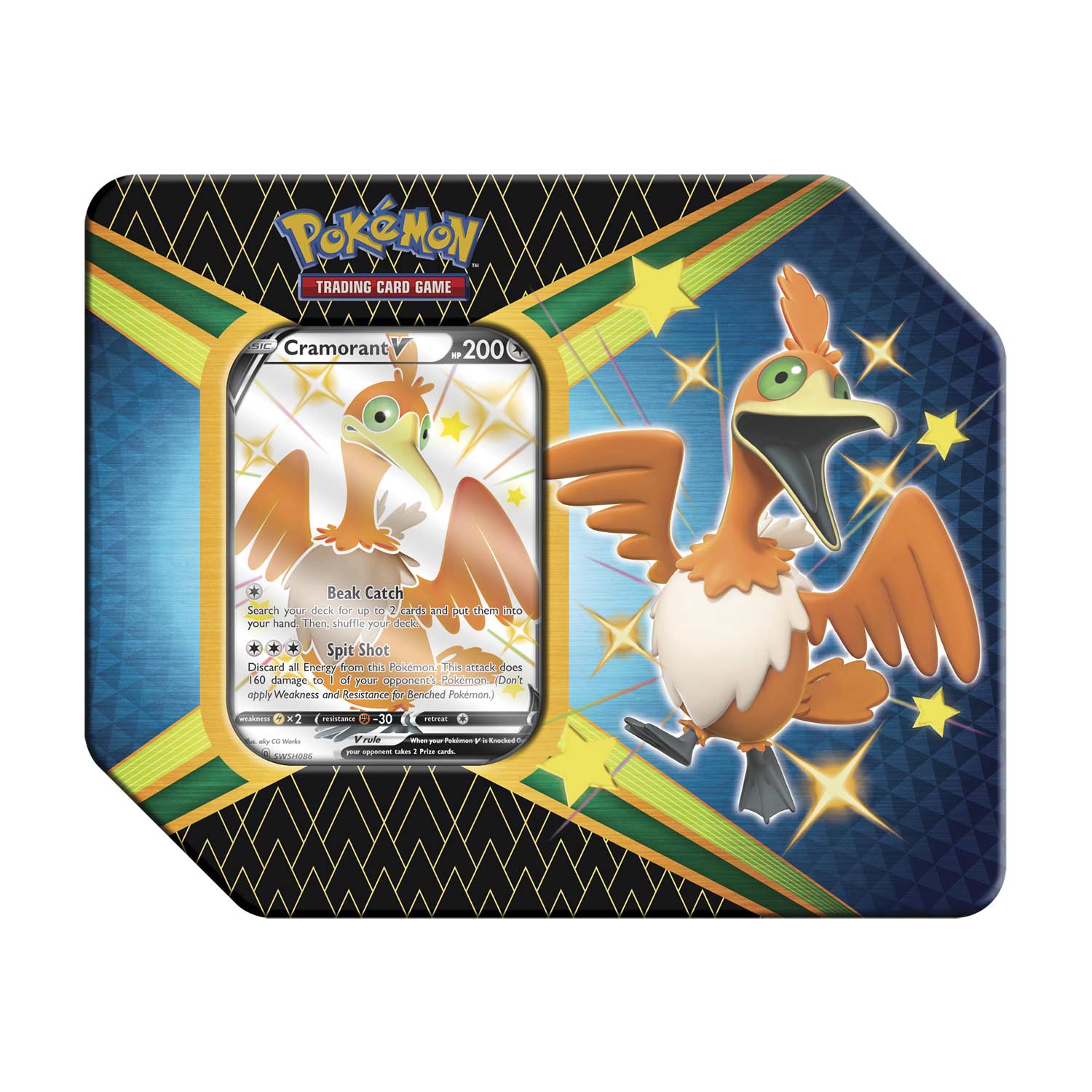 Shining Fates - Collector's Tin (Cramorant V) | Jack's On Queen