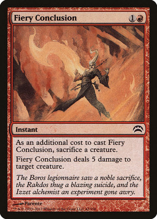 Fiery Conclusion [Planechase 2012] | Jack's On Queen
