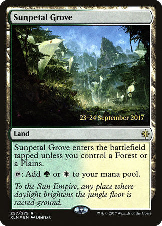 Sunpetal Grove [Ixalan Promos] | Jack's On Queen