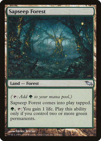 Sapseep Forest [Shadowmoor] | Jack's On Queen