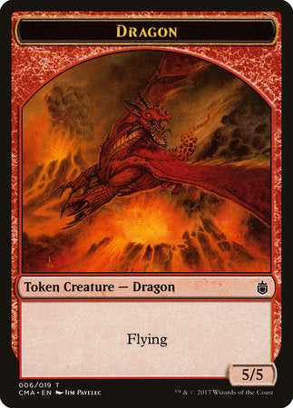 Dragon Token (006) [Commander Anthology Tokens] | Jack's On Queen