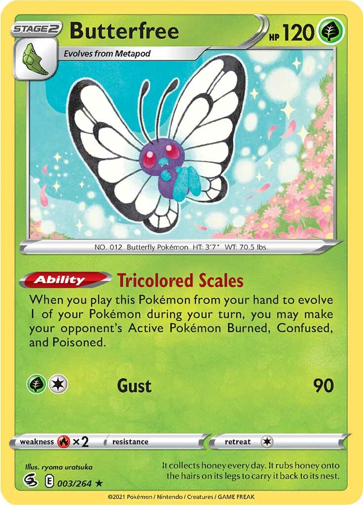 Butterfree (003/264) [Sword & Shield: Fusion Strike] | Jack's On Queen