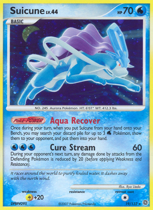 Suicune (19/132) [Diamond & Pearl: Secret Wonders] | Jack's On Queen