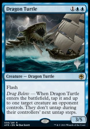 Dragon Turtle (Promo Pack) [Dungeons & Dragons: Adventures in the Forgotten Realms Promos] | Jack's On Queen