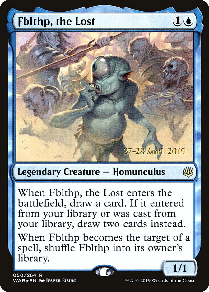Fblthp, the Lost  [War of the Spark Prerelease Promos] | Jack's On Queen