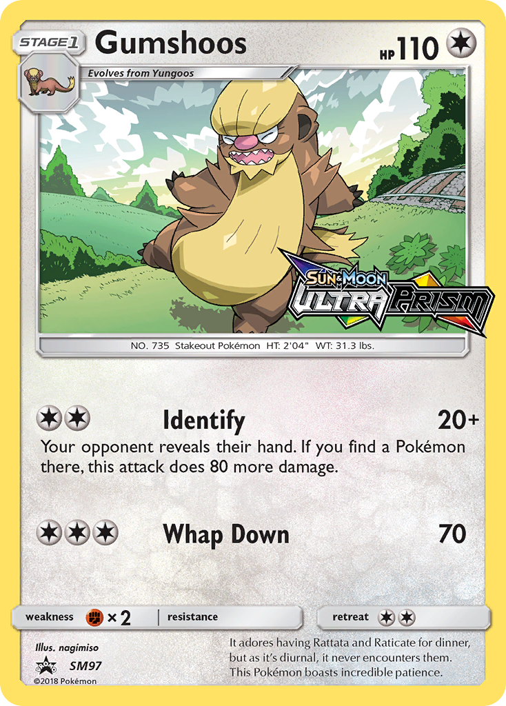 Gumshoos (SM97) [Sun & Moon: Black Star Promos] | Jack's On Queen