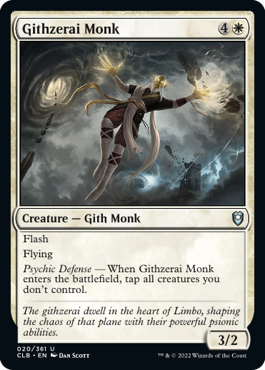 Githzerai Monk [Commander Legends: Battle for Baldur's Gate] | Jack's On Queen