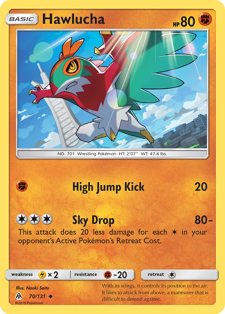 Hawlucha (70/131) [Sun & Moon: Forbidden Light] | Jack's On Queen