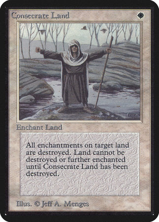 Consecrate Land [Limited Edition Alpha] | Jack's On Queen