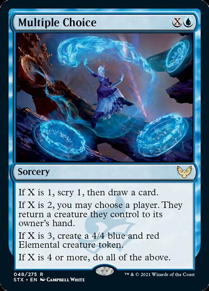 Multiple Choice [Strixhaven: School of Mages] | Jack's On Queen