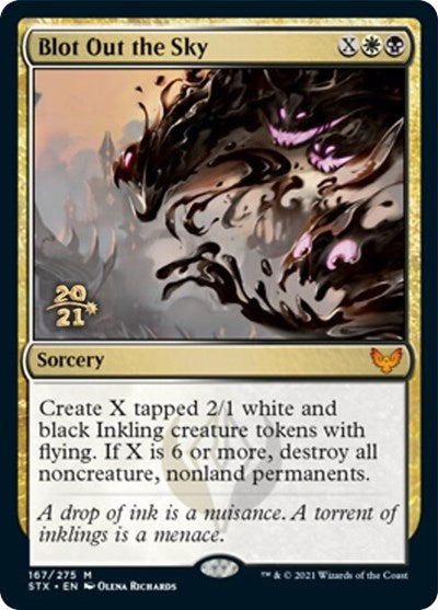 Blot Out the Sky [Strixhaven: School of Mages Prerelease Promos] | Jack's On Queen