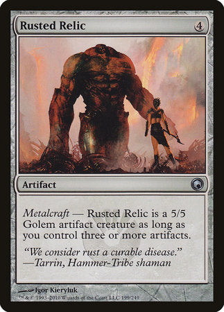 Rusted Relic [Scars of Mirrodin] | Jack's On Queen