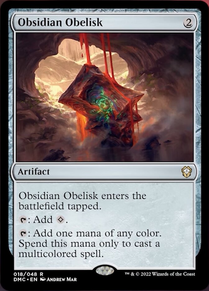 Obsidian Obelisk [Dominaria United Commander] | Jack's On Queen