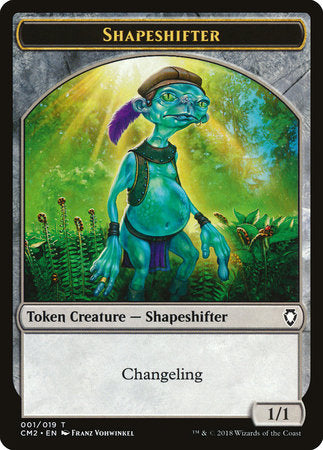 Shapeshifter Token [Commander Anthology Volume II Tokens] | Jack's On Queen