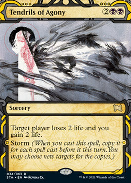 Tendrils of Agony (Etched Foil) [Strixhaven Mystical Archive] | Jack's On Queen
