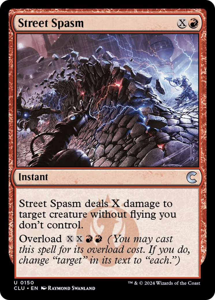 Street Spasm [Ravnica: Clue Edition] | Jack's On Queen