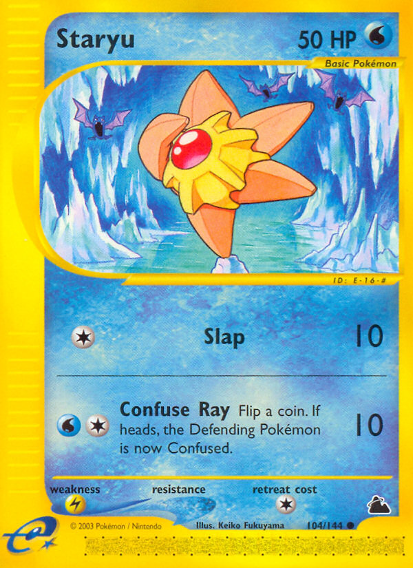 Staryu (104/144) [Skyridge] | Jack's On Queen