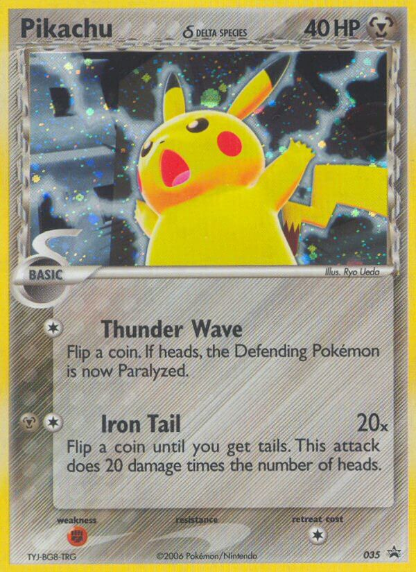 Pikachu (035) (Delta Species) [Nintendo: Black Star Promos] | Jack's On Queen