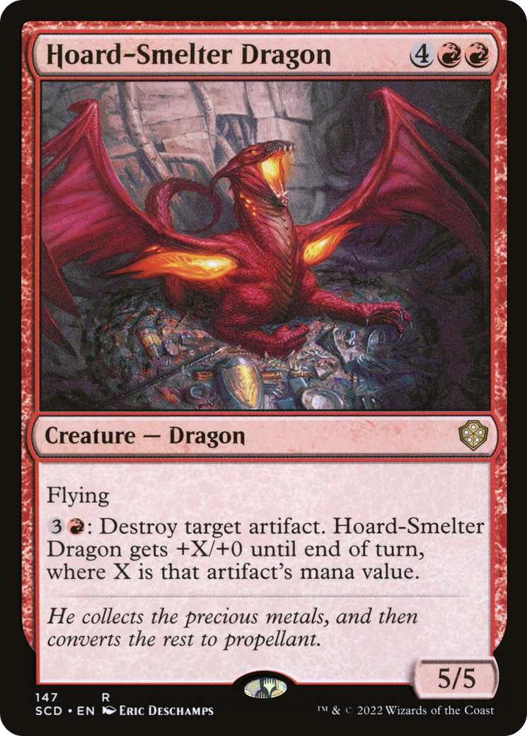 Hoard-Smelter Dragon [Starter Commander Decks] | Jack's On Queen