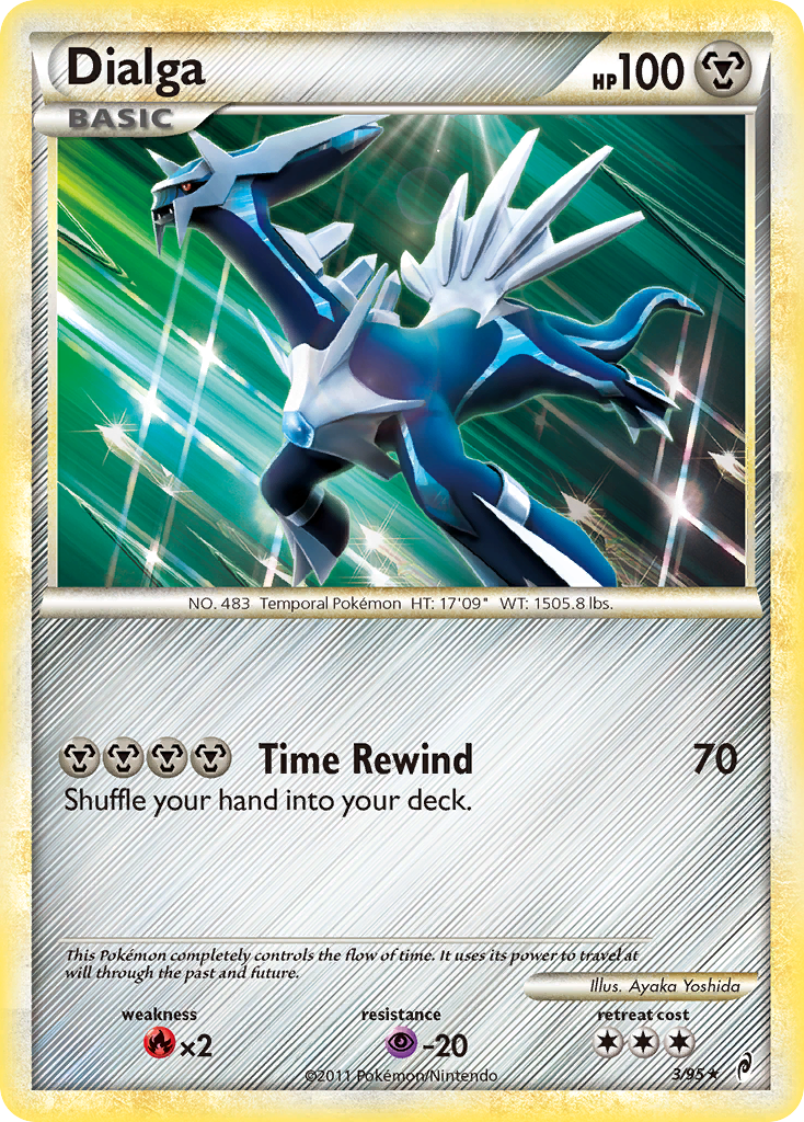 Dialga (3/95) [HeartGold & SoulSilver: Call of Legends] | Jack's On Queen