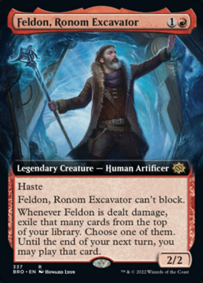 Feldon, Ronom Excavator (Extended Art) [The Brothers' War] | Jack's On Queen