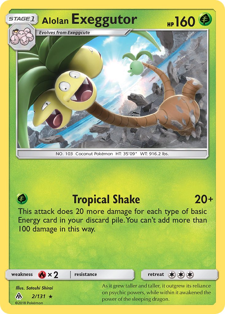 Alolan Exeggutor (2/131) (Theme Deck Exclusive) [Sun & Moon: Forbidden Light] | Jack's On Queen