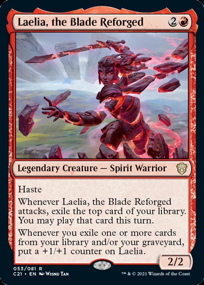 Laelia, the Blade Reforged [Commander 2021] | Jack's On Queen