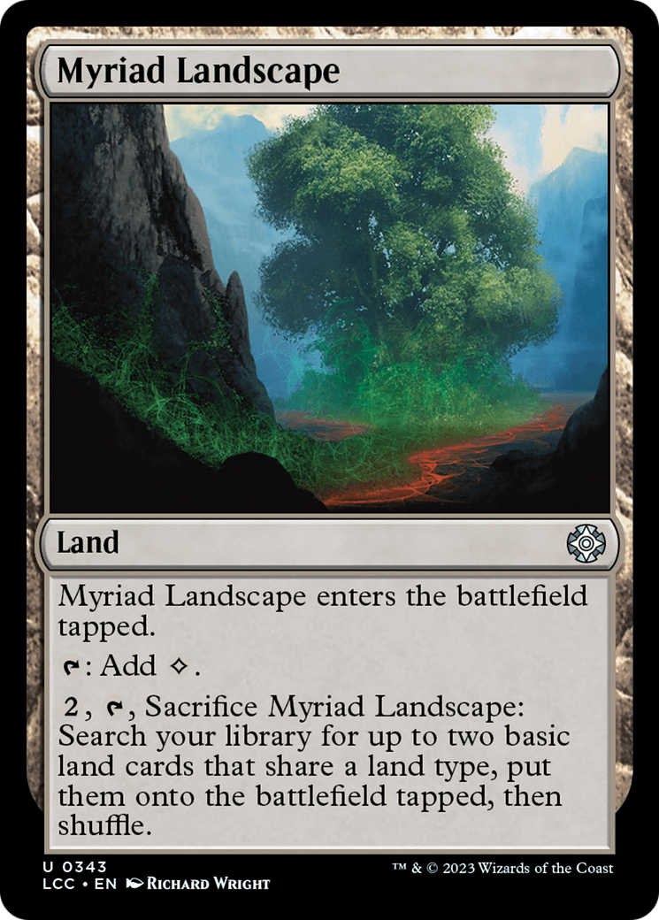 Myriad Landscape [The Lost Caverns of Ixalan Commander] | Jack's On Queen